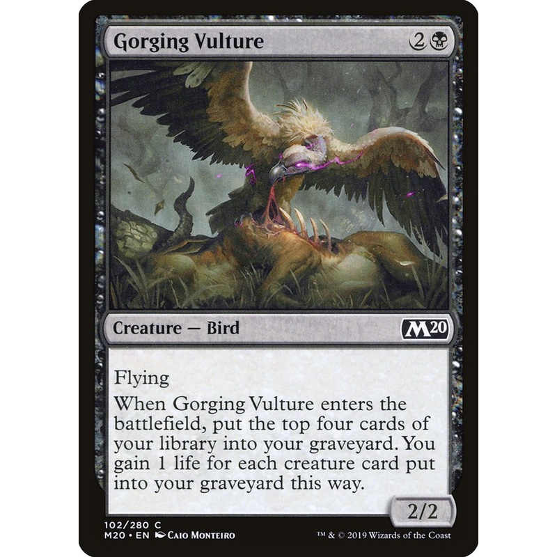 Gorging Vulture [Core Set 2020]