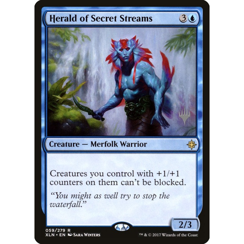 Herald of Secret Streams (Promo Pack) [Ixalan Promos]