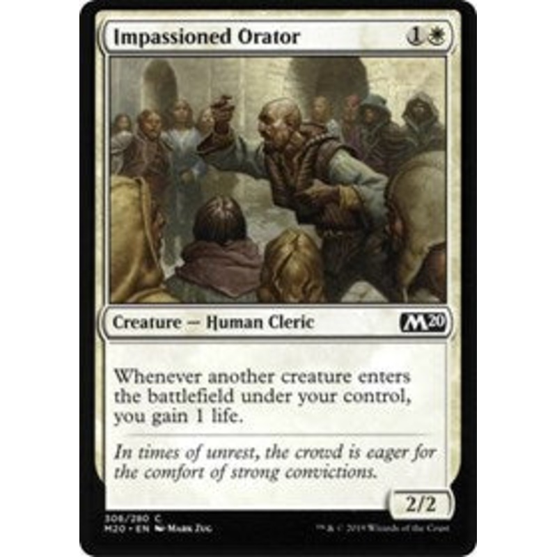 Impassioned Orator [Core Set 2020]