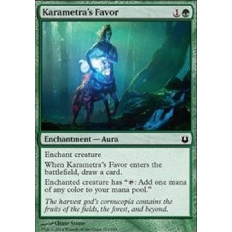 Karametra's Favor [Born of the Gods]