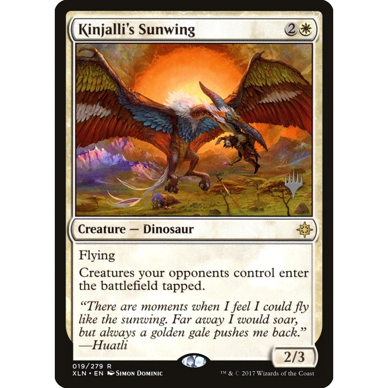Kinjalli's Sunwing (Promo Pack) [Ixalan Promos]