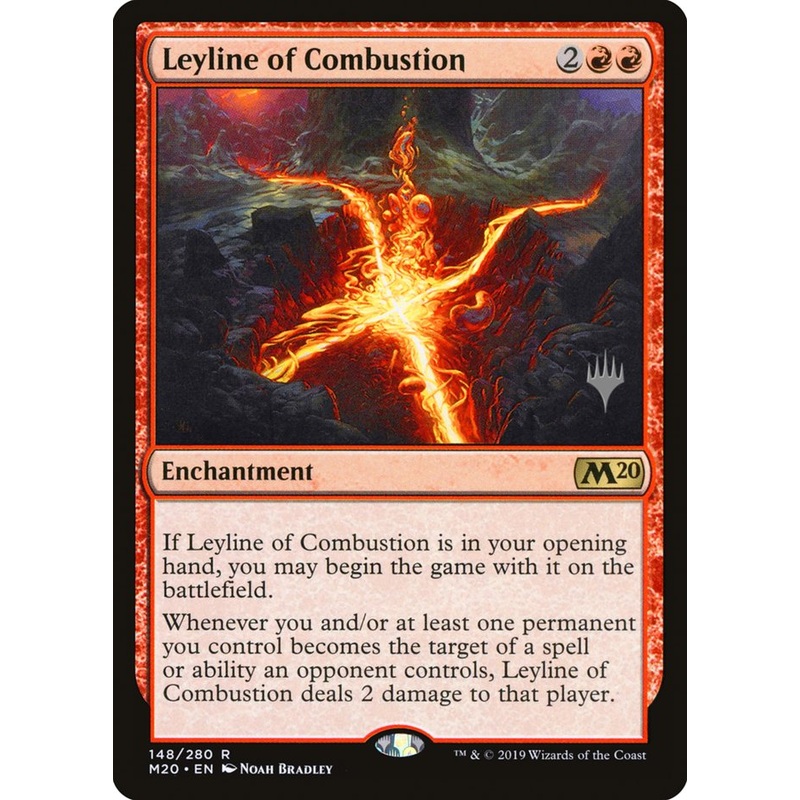 Leyline of Combustion (Promo Pack) [Core Set 2020 Promos]