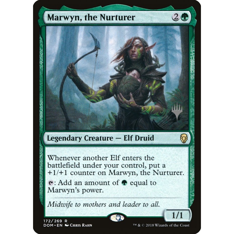 Marwyn, the Nurturer (Promo Pack) [Dominaria Promos]