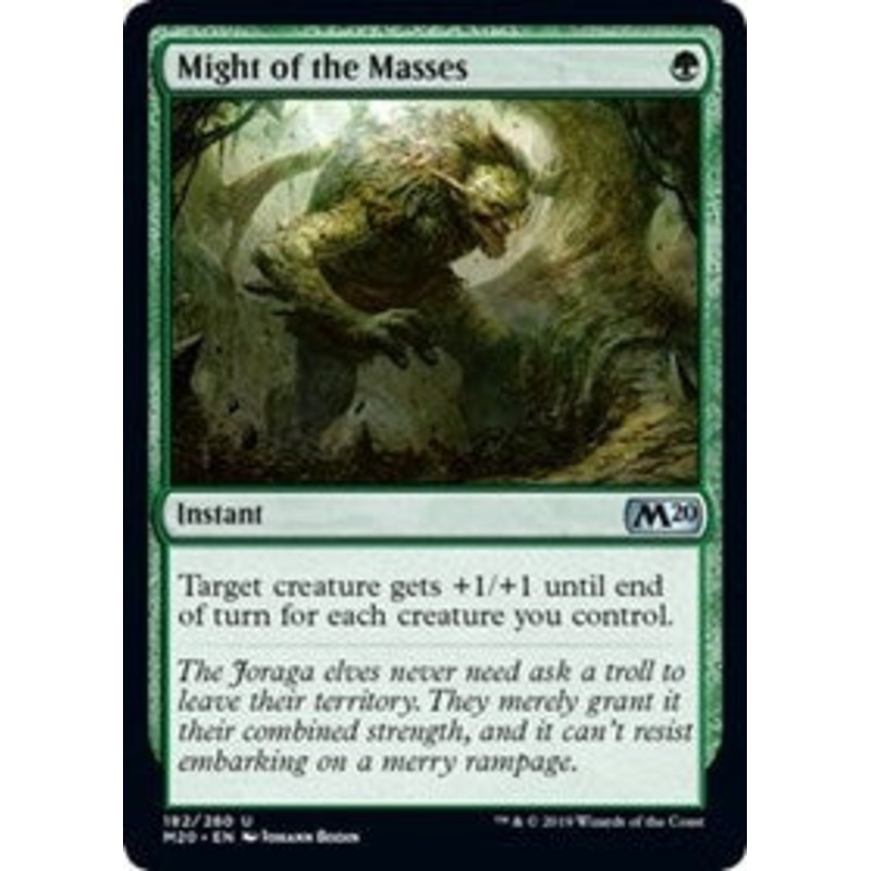 Might of the Masses [Core Set 2020]