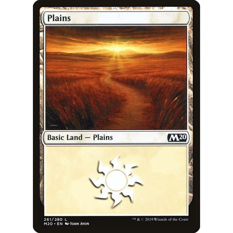 Plains (261) [Core Set 2020]