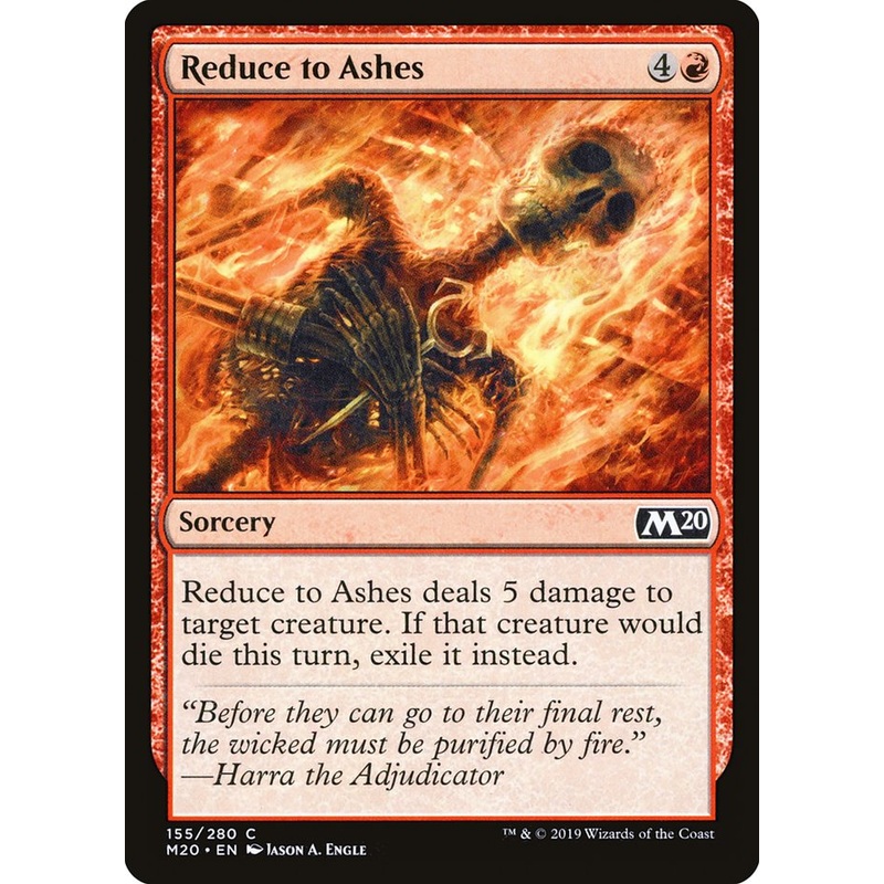 Reduce to Ashes [Core Set 2020]