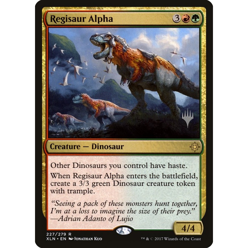 Regisaur Alpha (Promo Pack) [Ixalan Promos]