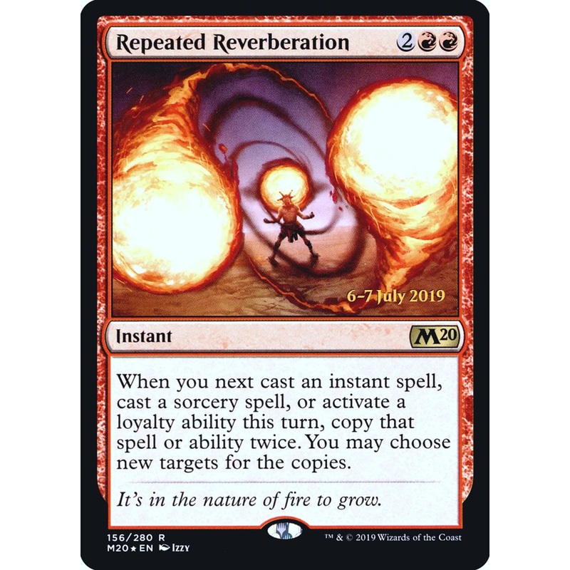 Repeated Reverberation [Core Set 2020 Prerelease Promos]