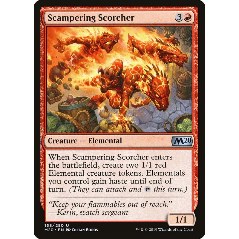 Scampering Scorcher [Core Set 2020]