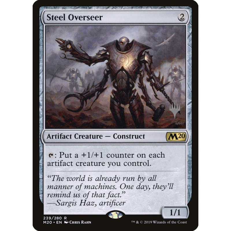 Steel Overseer (Promo Pack) [Core Set 2020 Promos]