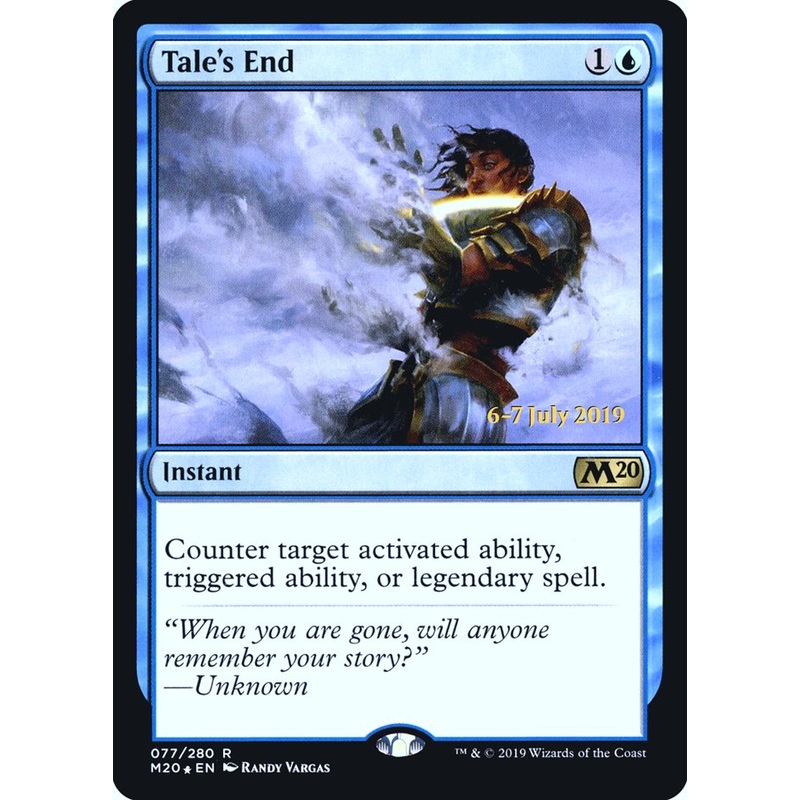 Tale's End [Core Set 2020 Prerelease Promos]