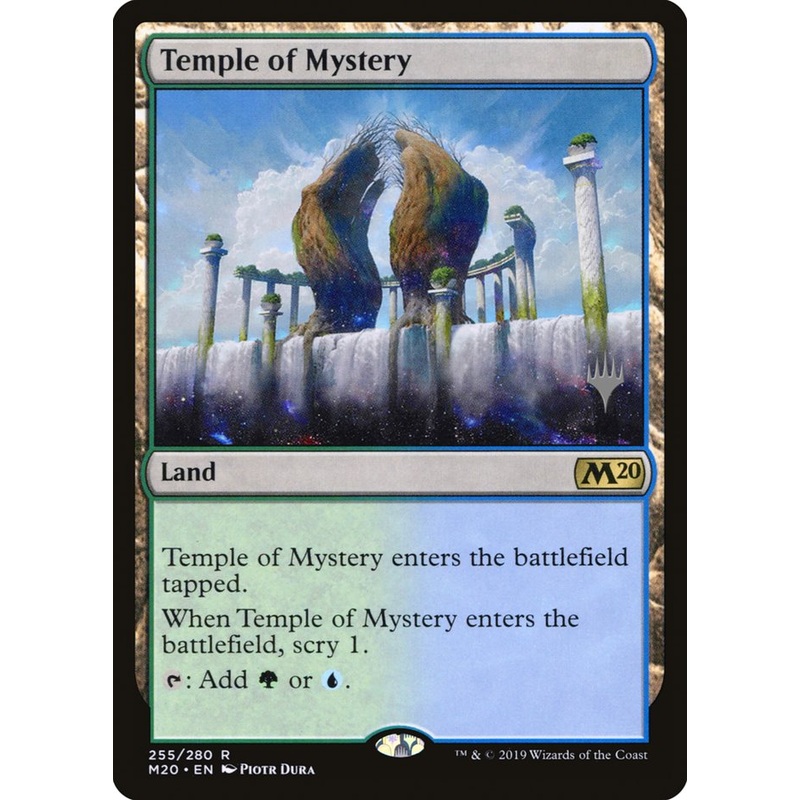 Temple of Mystery (Promo Pack) [Core Set 2020 Promos]