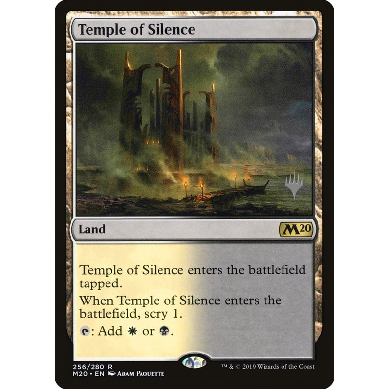 Temple of Silence (Promo Pack) [Core Set 2020 Promos]