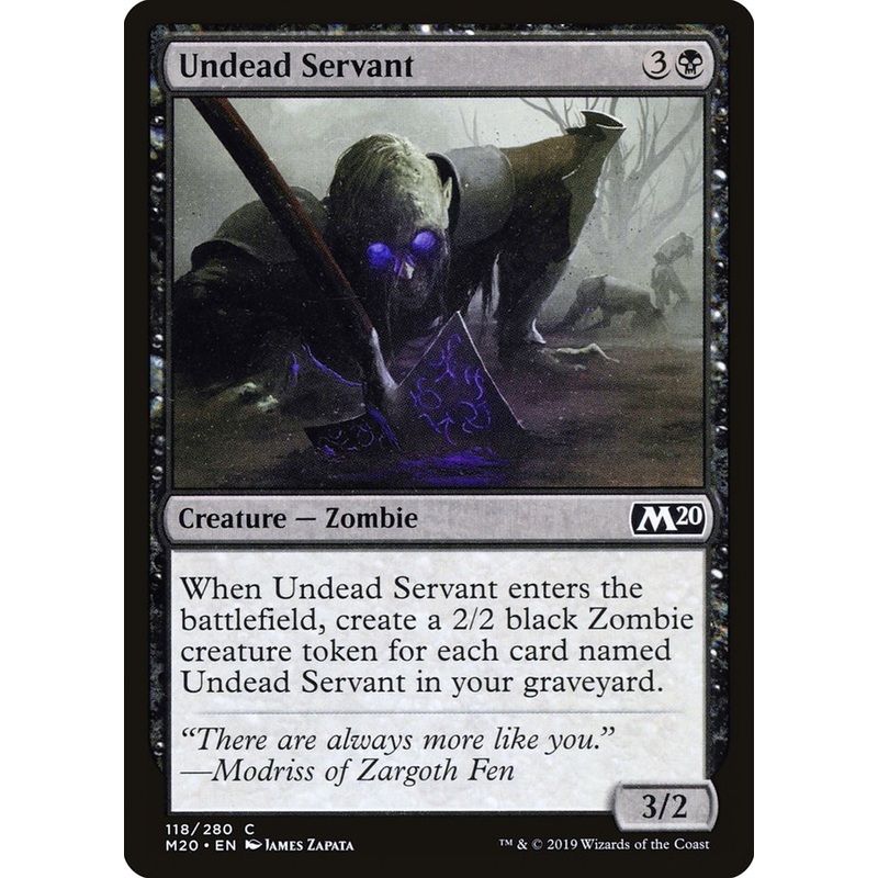 Undead Servant [Core Set 2020]