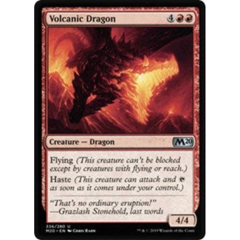 Volcanic Dragon [Core Set 2020]