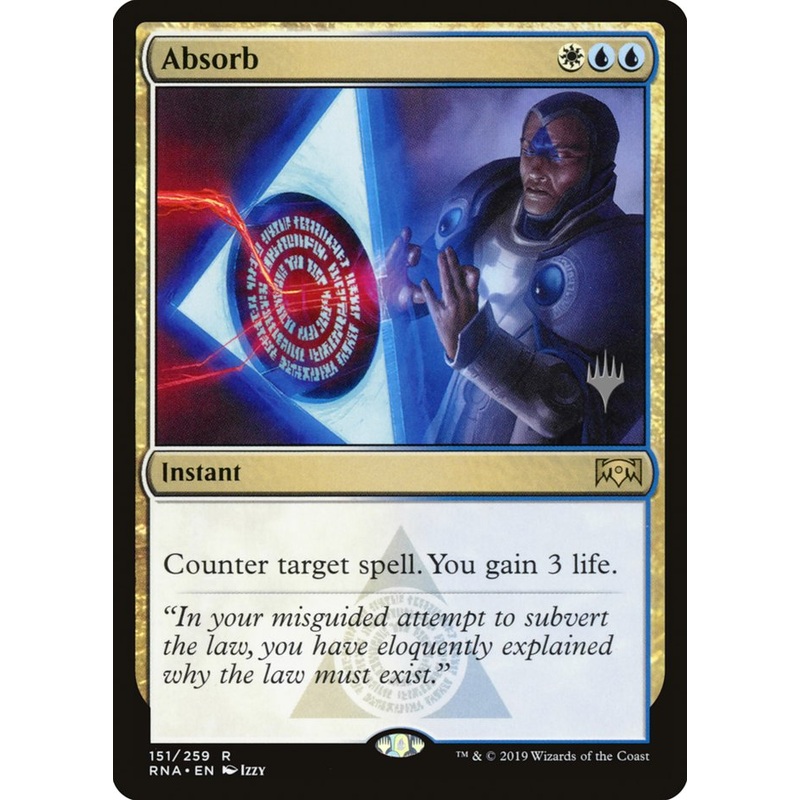 Absorb (Promo Pack) [Ravnica Allegiance Promos]