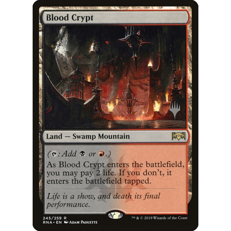 Blood Crypt (Promo Pack) [Ravnica Allegiance Promos]