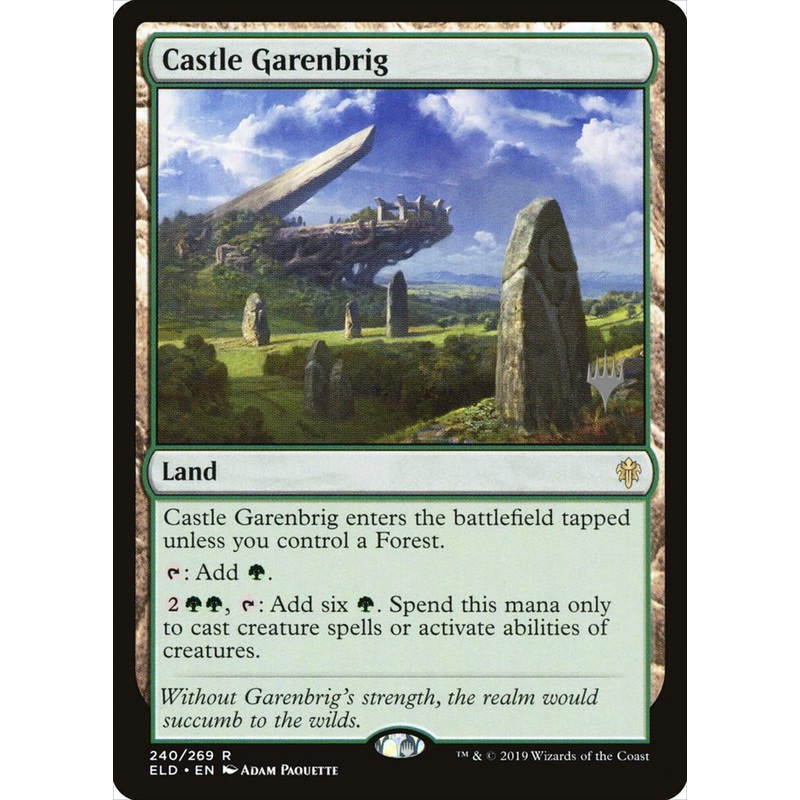 Castle Garenbrig (Promo Pack) [Throne of Eldraine Promos]