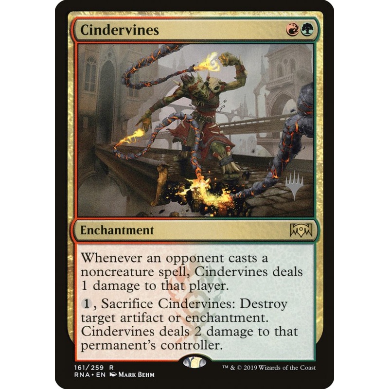 Cindervines (Promo Pack) [Ravnica Allegiance Promos]