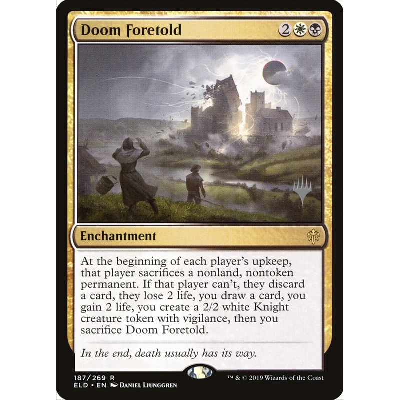 Doom Foretold (Promo Pack) [Throne of Eldraine Promos]