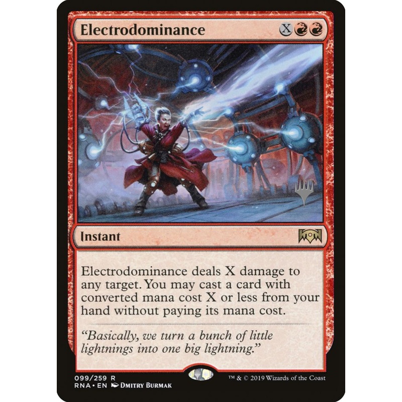 Electrodominance (Promo Pack) [Ravnica Allegiance Promos]