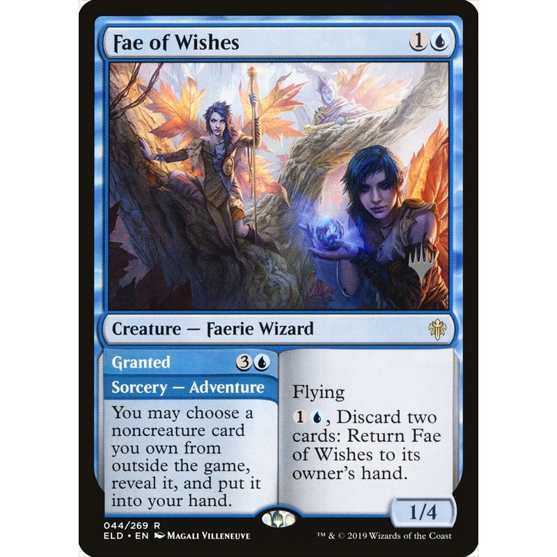 Fae of Wishes // Granted (Promo Pack) [Throne of Eldraine Promos]