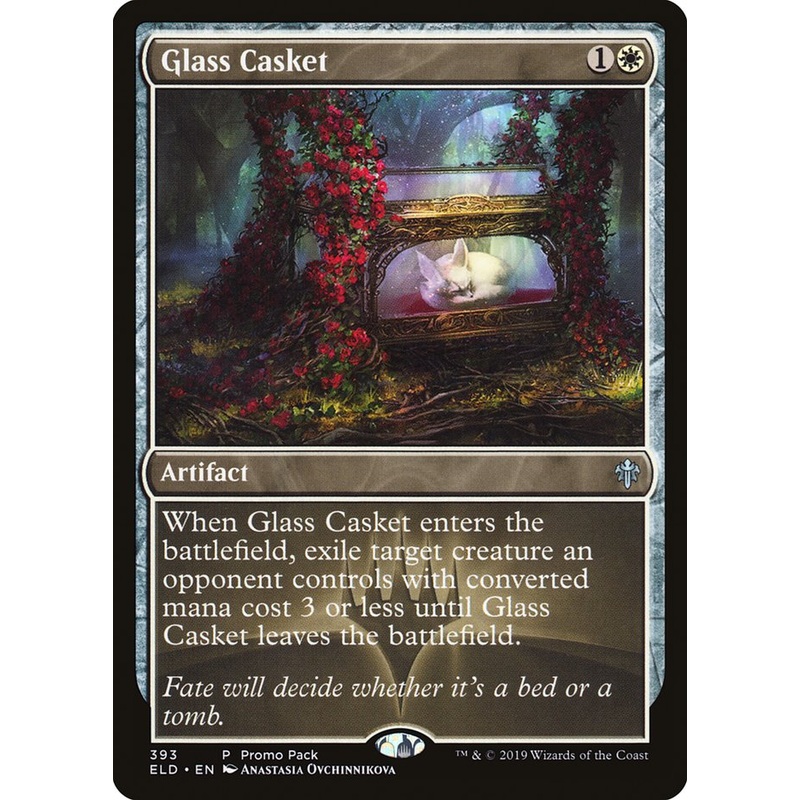 Glass Casket (Promo Pack) [Throne of Eldraine Promos]
