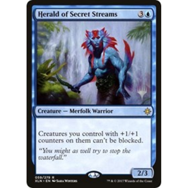 Herald of Secret Streams [Ixalan Promos]