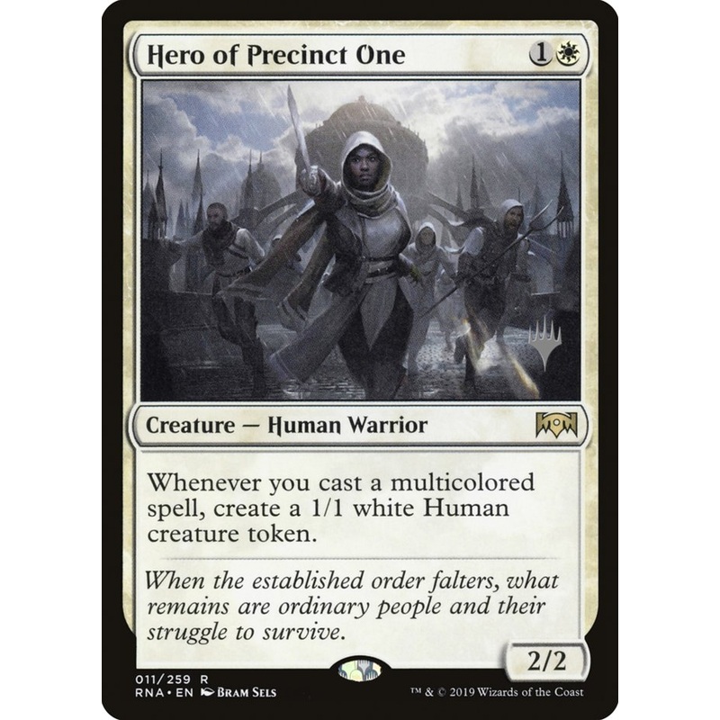 Hero of Precinct One (Promo Pack) [Ravnica Allegiance Promos]
