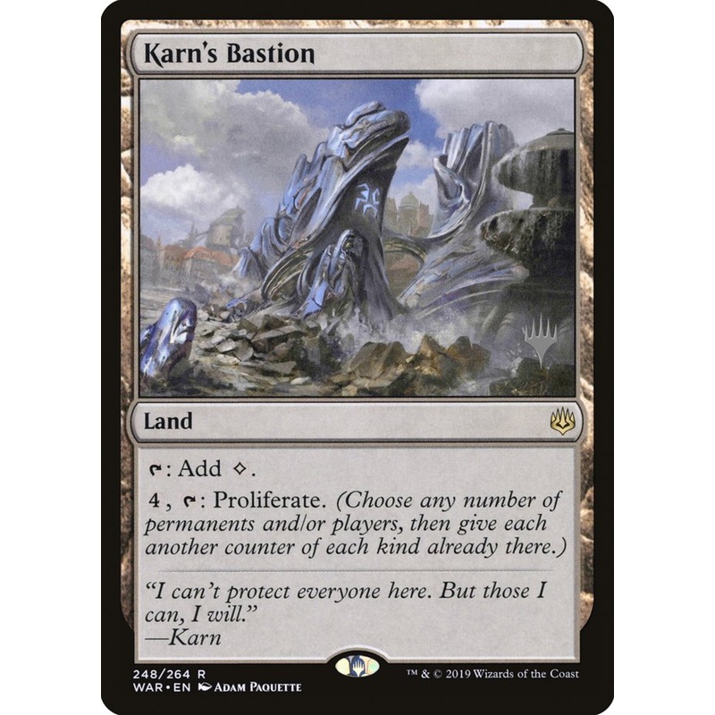 Karn's Bastion (Promo Pack) [War of the Spark Promos]