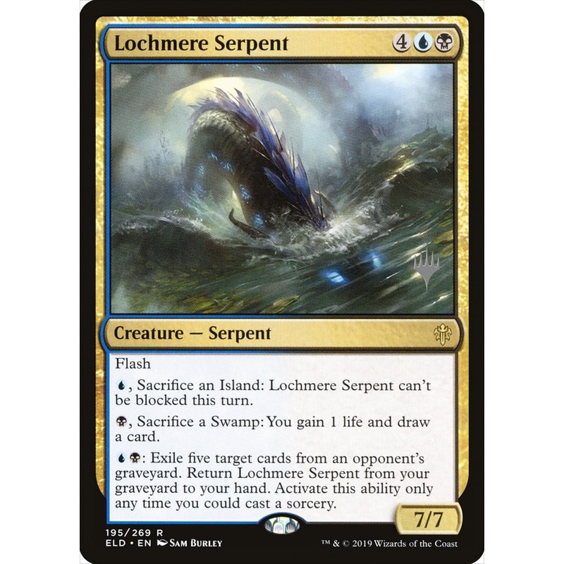Lochmere Serpent (Promo Pack) [Throne of Eldraine Promos]