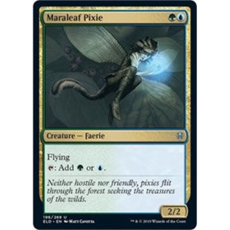 Maraleaf Pixie [Throne of Eldraine]