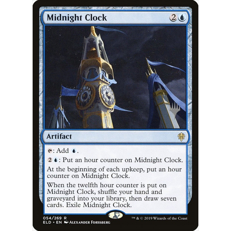 Midnight Clock (Promo Pack) [Throne of Eldraine Promos]