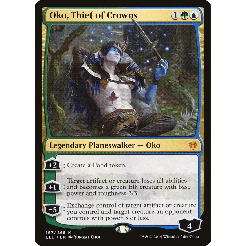 Oko, Thief of Crowns (Promo Pack) [Throne of Eldraine Promos]