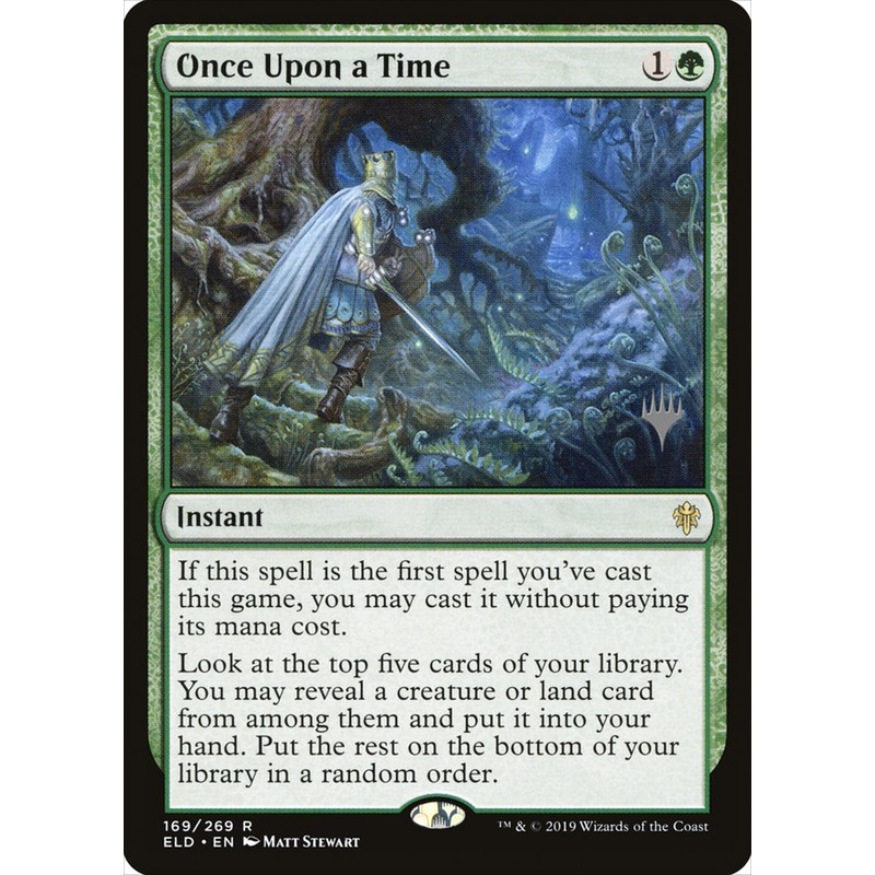 Once Upon a Time (Promo Pack) [Throne of Eldraine Promos]