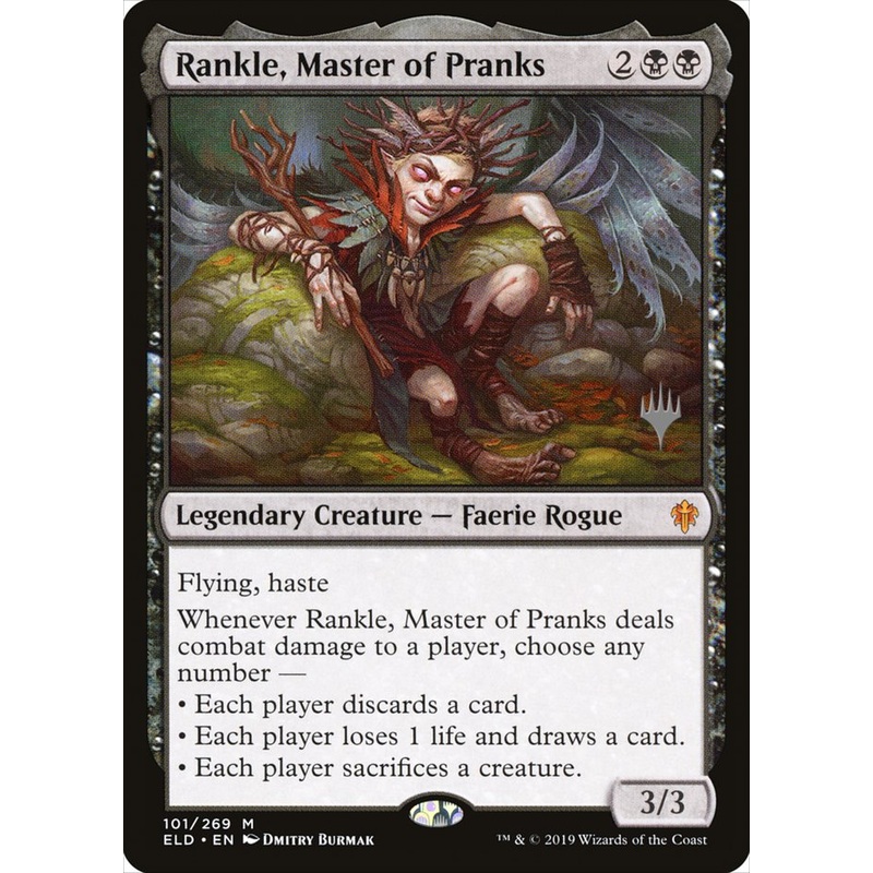Rankle, Master of Pranks (Promo Pack) [Throne of Eldraine Promos]