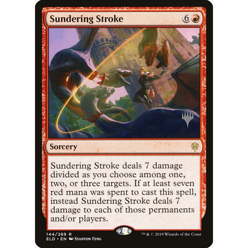 Sundering Stroke (Promo Pack) [Throne of Eldraine Promos]