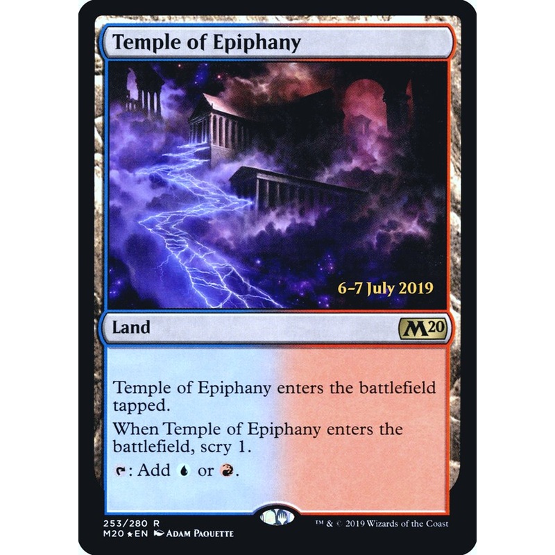 Temple of Epiphany [Core Set 2020 Prerelease Promos]