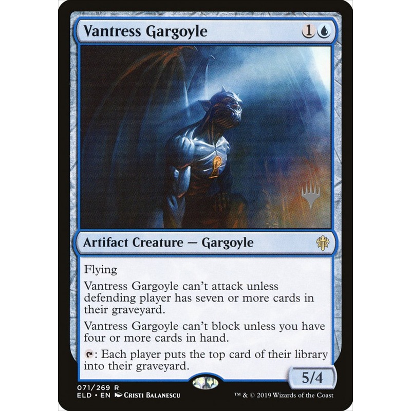 Vantress Gargoyle (Promo Pack) [Throne of Eldraine Promos]