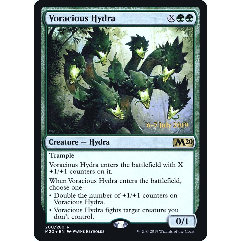 Voracious Hydra [Core Set 2020 Prerelease Promos]