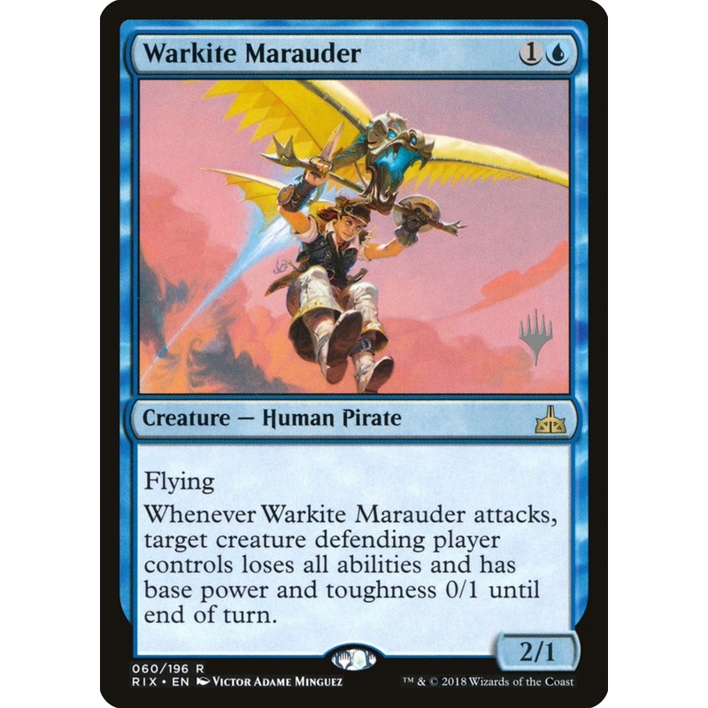 Warkite Marauder (Promo Pack) [Rivals of Ixalan Promos]