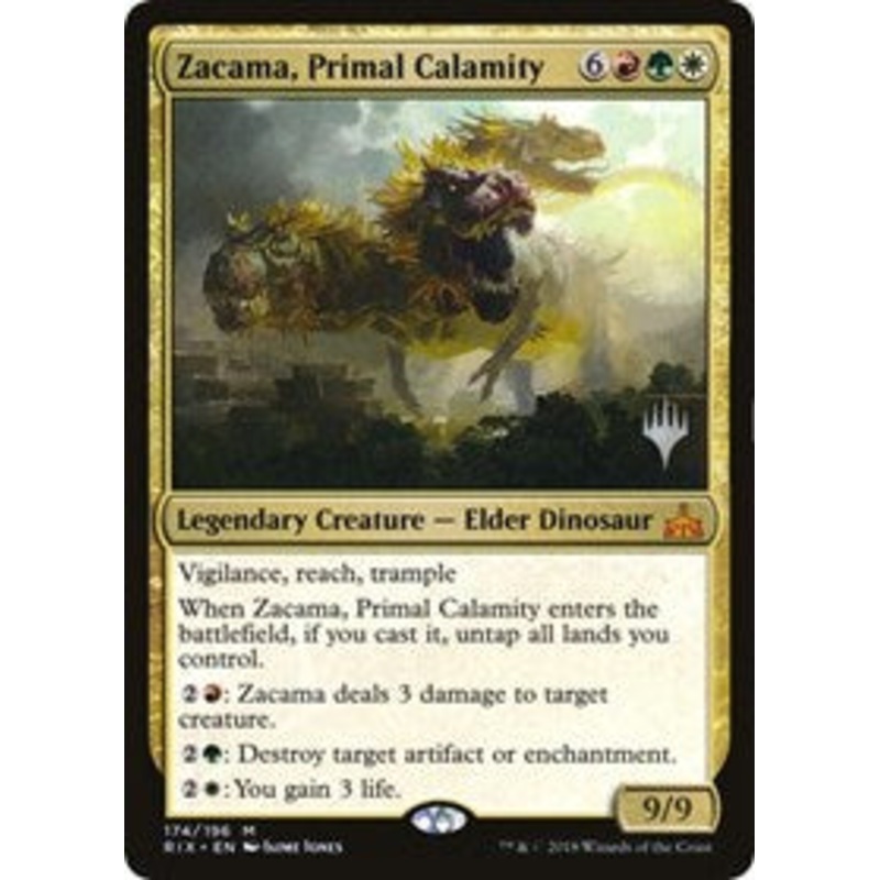 Zacama, Primal Calamity [Rivals of Ixalan Promos]
