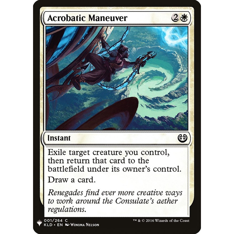 Acrobatic Maneuver [Mystery Booster]