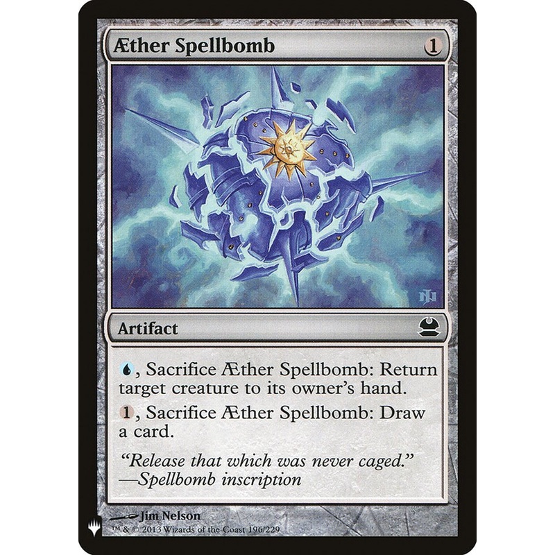 Aether Spellbomb [Mystery Booster]