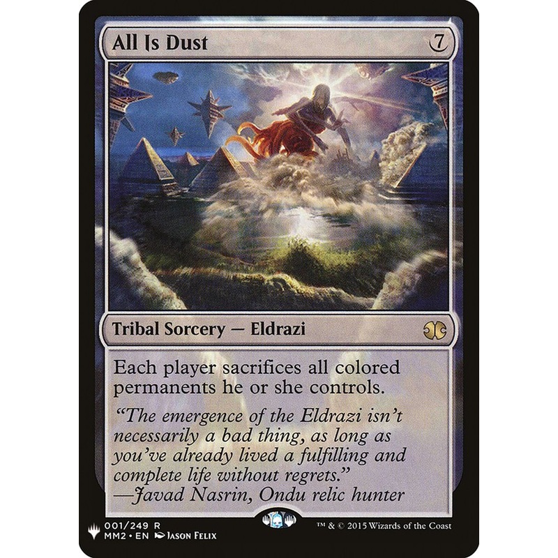 All Is Dust [Mystery Booster]