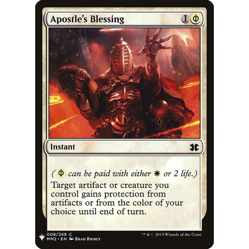 Apostle's Blessing [Mystery Booster]