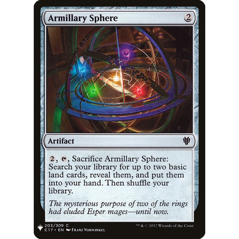Armillary Sphere [Mystery Booster]