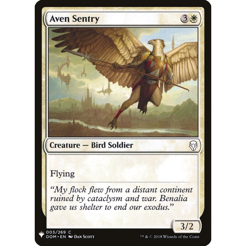 Aven Sentry [Mystery Booster]