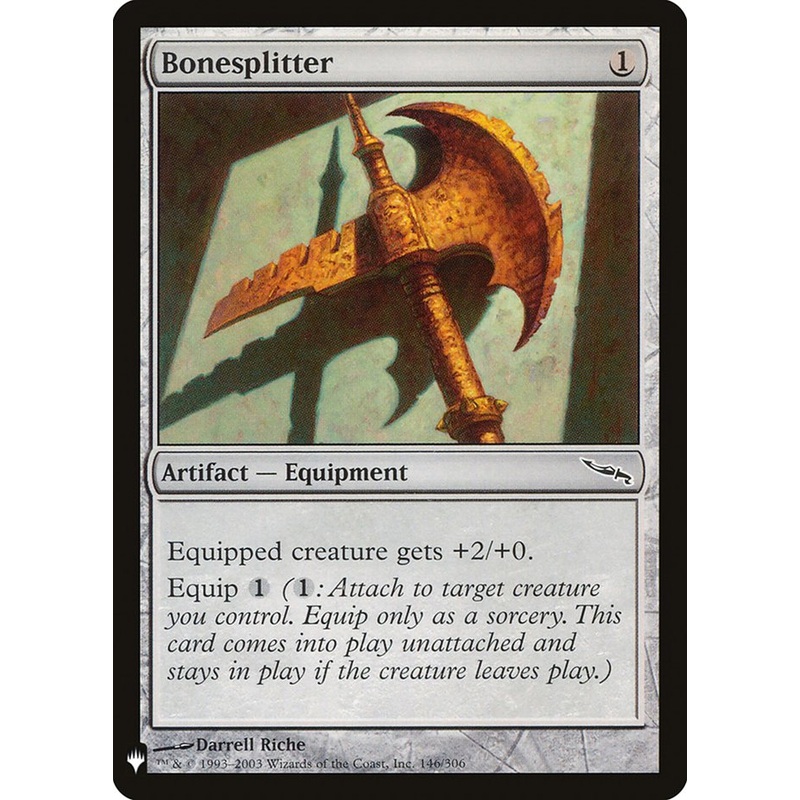 Bonesplitter [Mystery Booster]