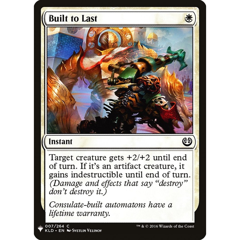 Built to Last [Mystery Booster]